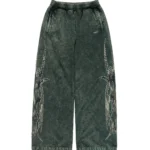 Chew Forever Camo Silver Studded Sweatpants