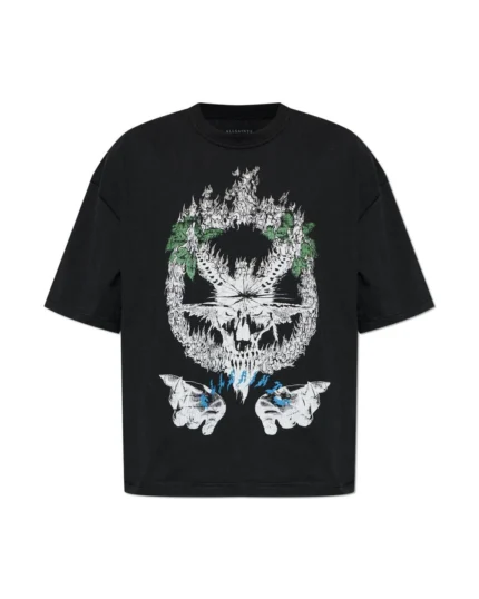 Black T-Shirt "Palm Ripper