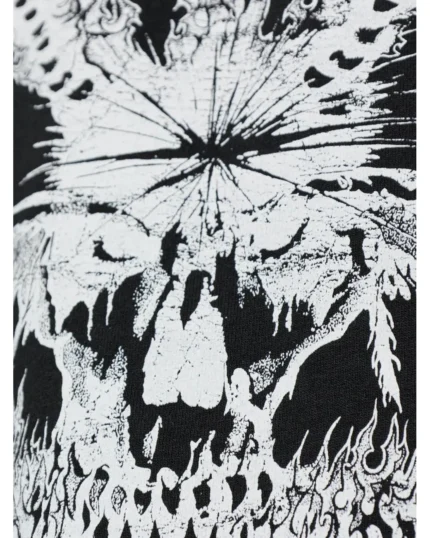 Black Palm Ripper Crew-Neck T-Shirt