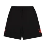 Black Waffle Bermuda Shorts