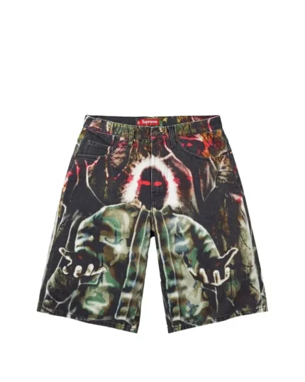 White Shadows Baggy Denim Shorts